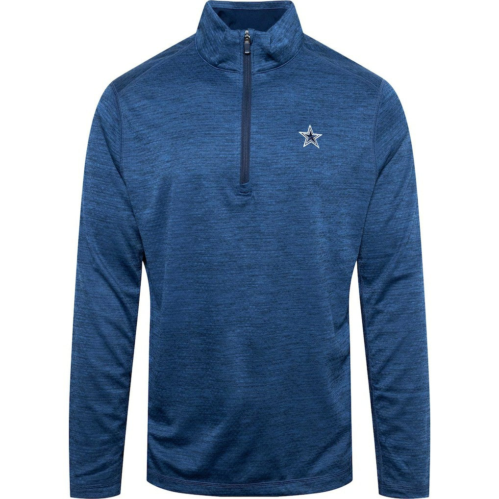 Dallas Cowboys Vineyard Vines Star Sankaty Quarter-Zip Jacket Navy