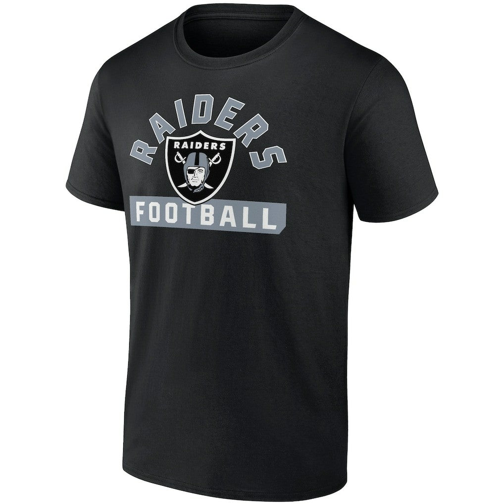 Las Vegas Raiders Two-Pack 2023 Schedule T-Shirt Combo Set Black/White
