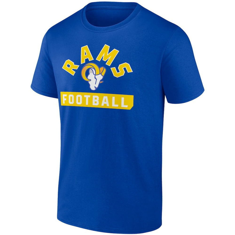 Los Angeles Rams Two-Pack 2023 Schedule T-Shirt Combo Set Royal/White