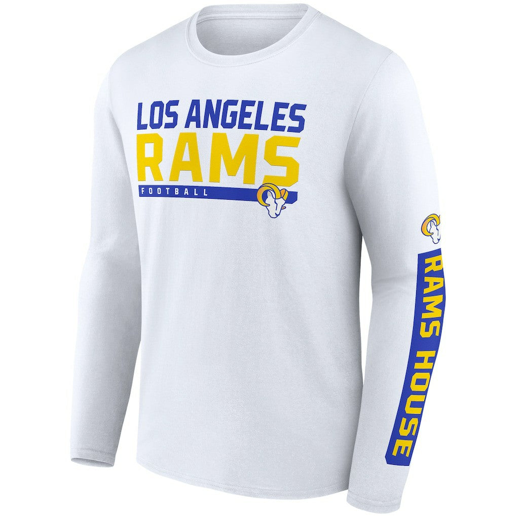 Los Angeles Rams Two-Pack 2023 Schedule T-Shirt Combo Set Royal/White