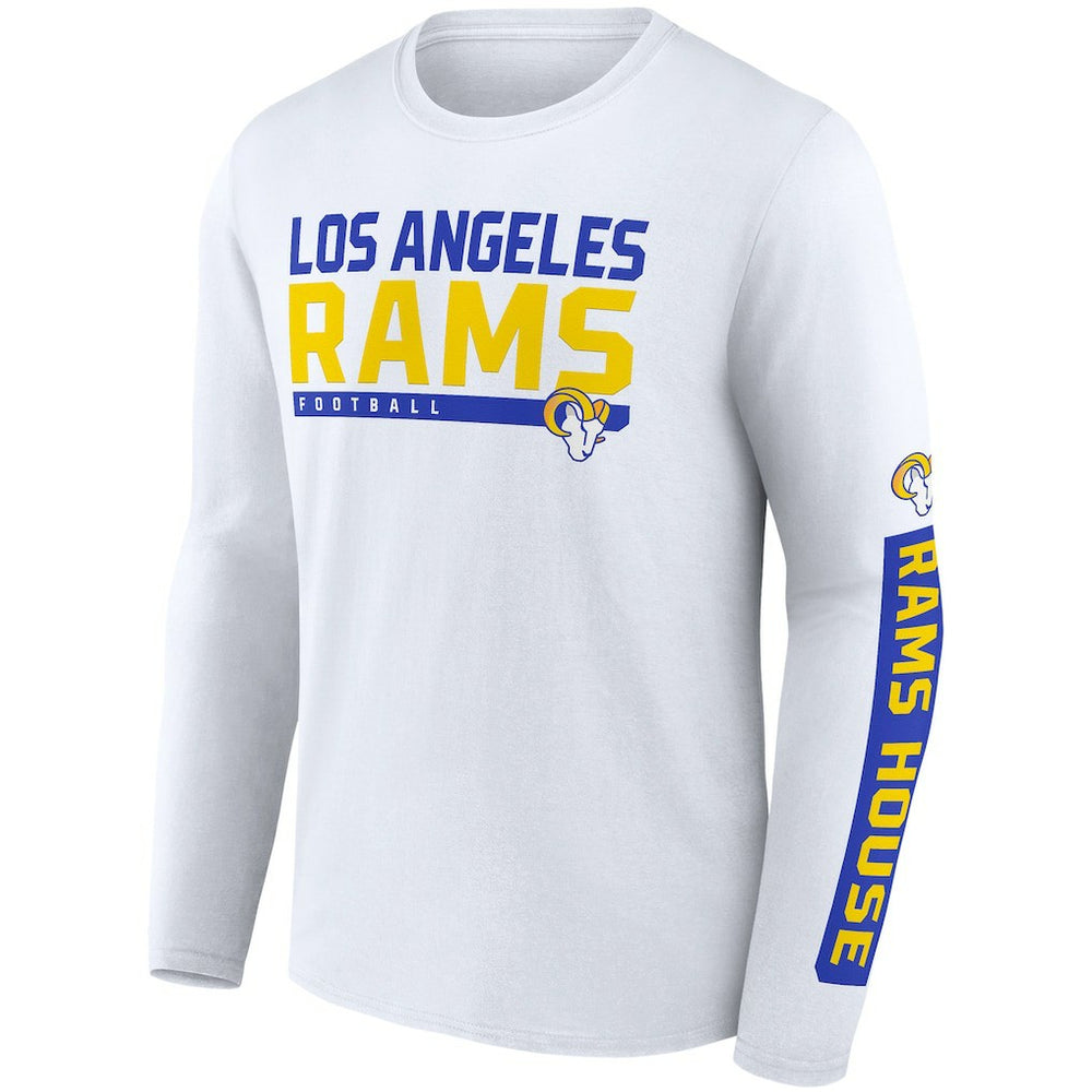Los Angeles Rams Two-Pack 2023 Schedule T-Shirt Combo Set Royal/White