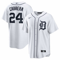 Miguel Cabrera Detroit Tigers Nike Home Retired Player Replica Jersey - White Jerseys
