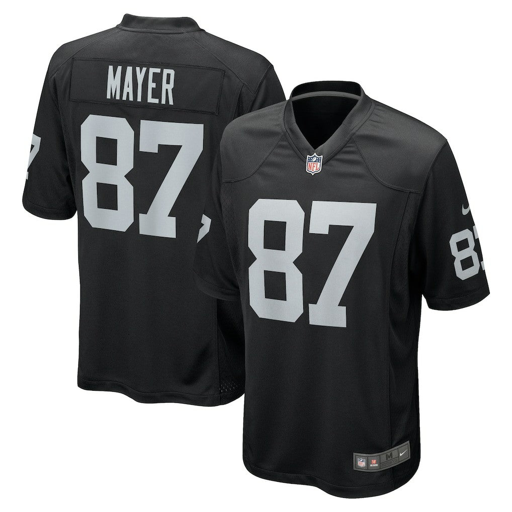 Michael Mayer Las Vegas Raiders Game Jersey Black