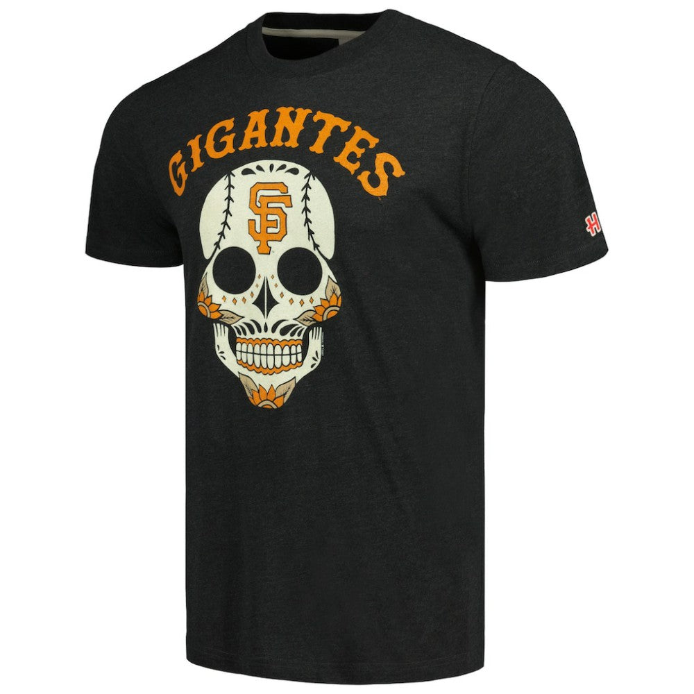 San Francisco Giants Homage Gigantes Hyper Local Tri-Blend T-Shirt - Charcoal T-shirts