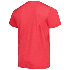 Los Angeles Angels Homage Doodle Collection It's Rally Time Tri-Blend T-Shirt - Red T-shirts
