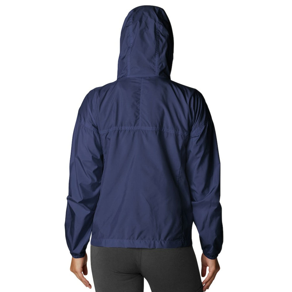 New York Yankees Columbia Women's Flash Challenger Full-Zip Windbreaker Jacket - Navy Jackets