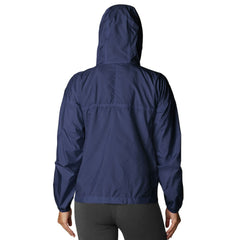 New York Yankees Columbia Women's Flash Challenger Full-Zip Windbreaker Jacket - Navy Jackets