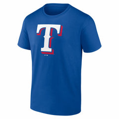 Texas Rangers Logo Athletic Official Logo T-Shirt - Royal T-shirts