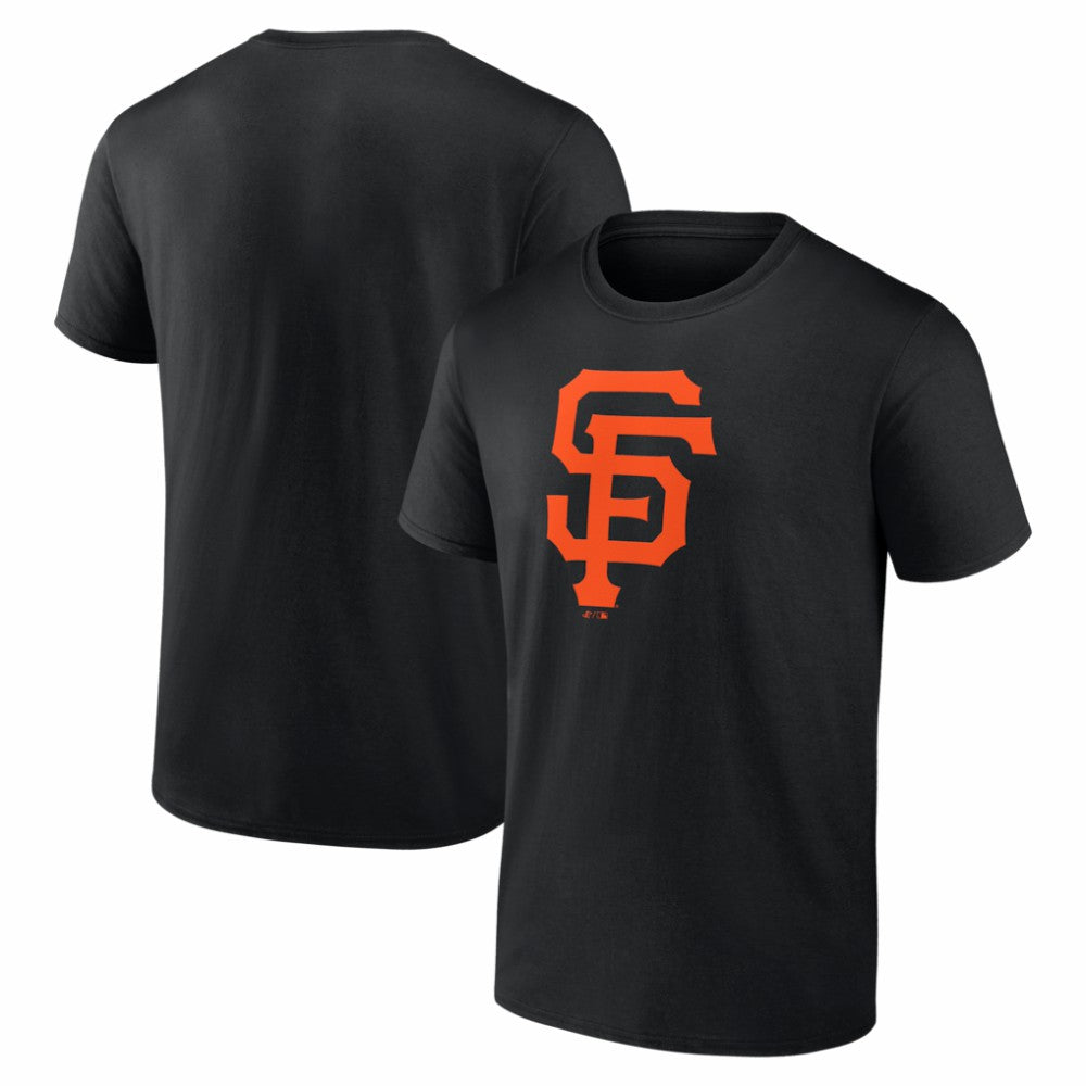 San Francisco Giants Logo Athletic Official Logo T-Shirt - Black T-shirts