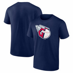 Cleveland Guardians Logo Athletic Official Logo T-Shirt - Navy T-shirts
