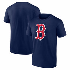 Boston Red Sox Logo Athletic Official Logo T-Shirt - Navy T-shirts