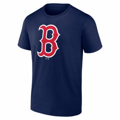 Boston Red Sox Logo Athletic Official Logo T-Shirt - Navy T-shirts
