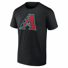 Arizona Diamondbacks Logo Athletic Official Logo T-Shirt - Black T-shirts