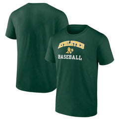 Athletics Logo Athletic Heart and Soul T-Shirt - Green T-shirts