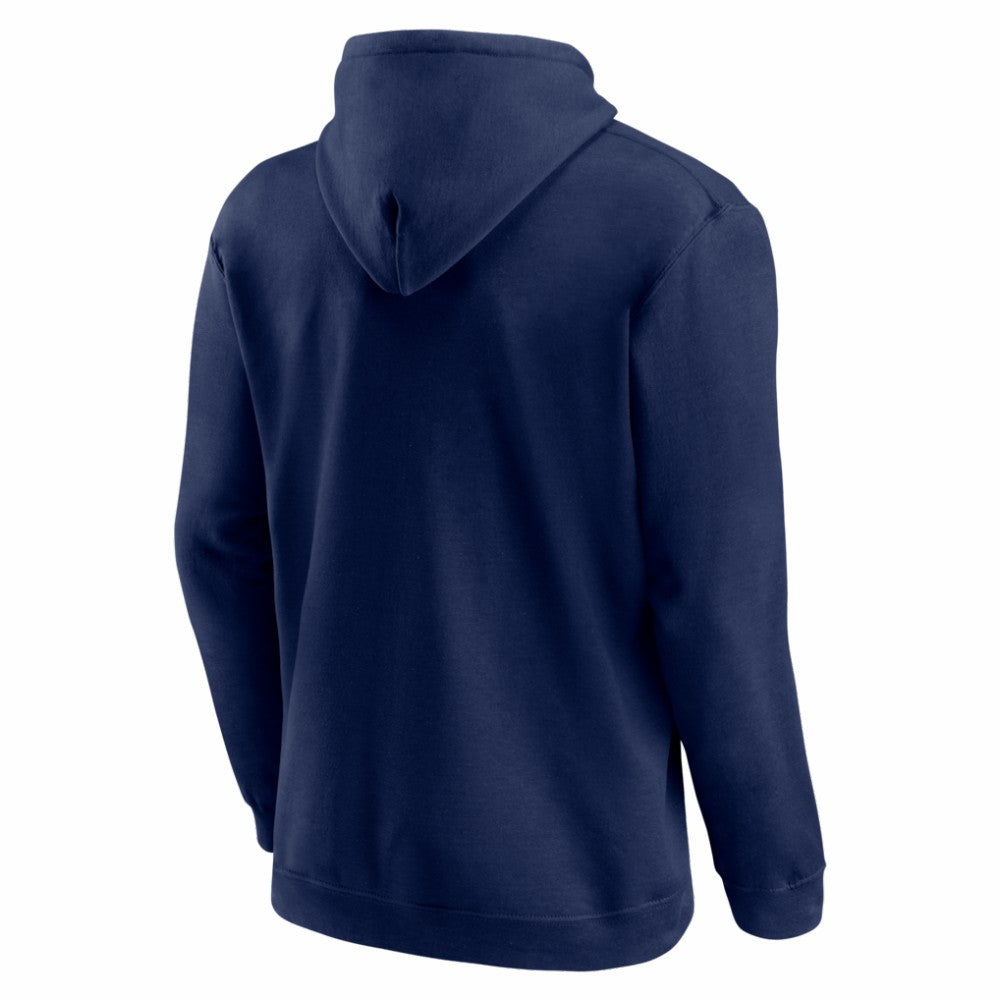 New York Yankees Logo Athletic Wordmark Hoodie - Navy Hoodies