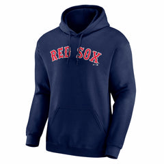 Boston Red Sox Logo Athletic Wordmark Hoodie - Navy Hoodies