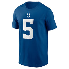 Anthony Richardson Indianapolis Colts Player Name & Number T-Shirt Royal
