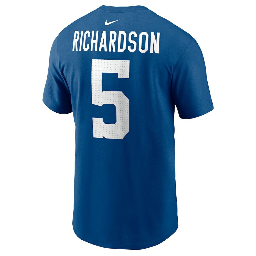 Anthony Richardson Indianapolis Colts Player Name & Number T-Shirt Royal