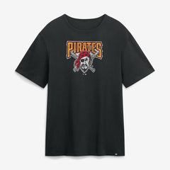 Pittsburgh Pirates Fanatics Vintage Logo Legacy T-Shirt - Black T-shirts