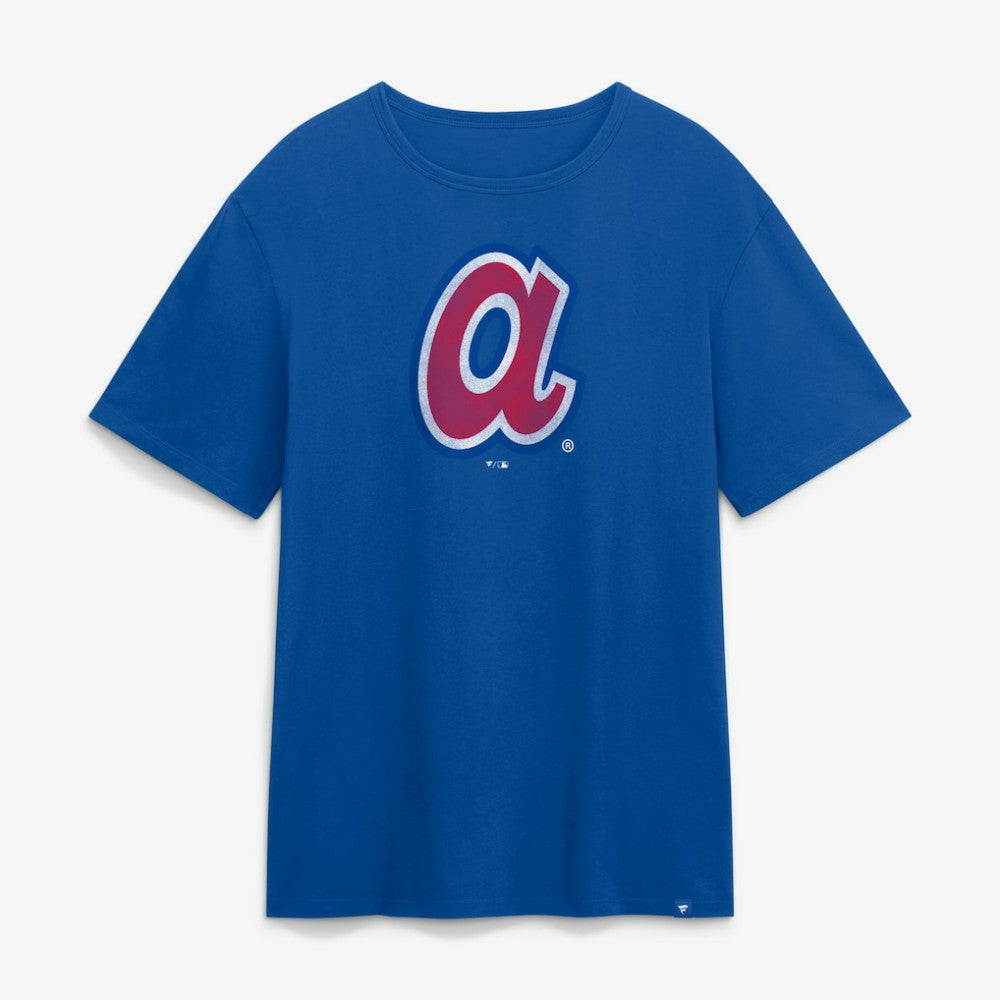 Atlanta Braves Fanatics Vintage Logo Legacy T-Shirt - Royal T-shirts