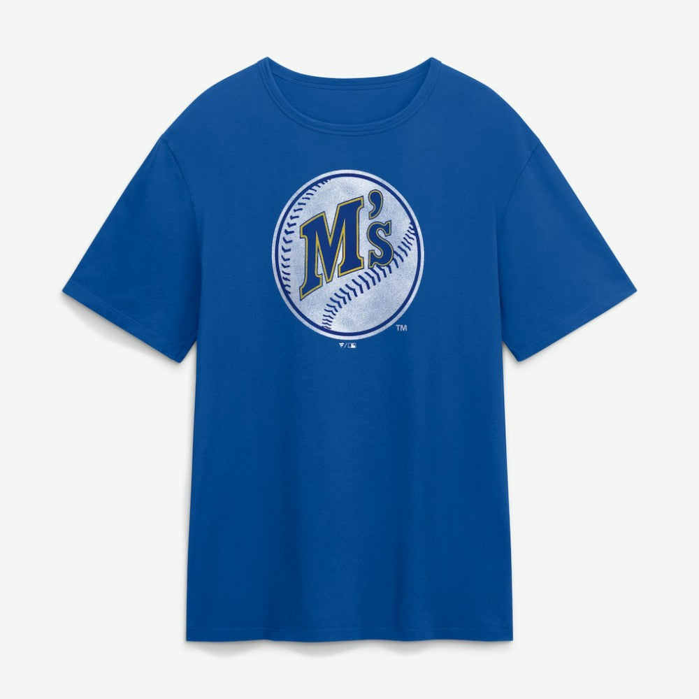 Seattle Mariners Fanatics Alternate Logo Legacy T-Shirt - Royal T-shirts