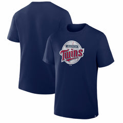 Minnesota Twins Fanatics Vintage Logo Legacy T-Shirt - Navy T-shirts