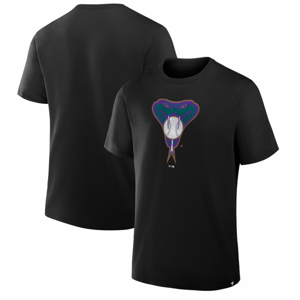 Arizona Diamondbacks Fanatics Vintage Logo Legacy T-Shirt - Black T-shirts