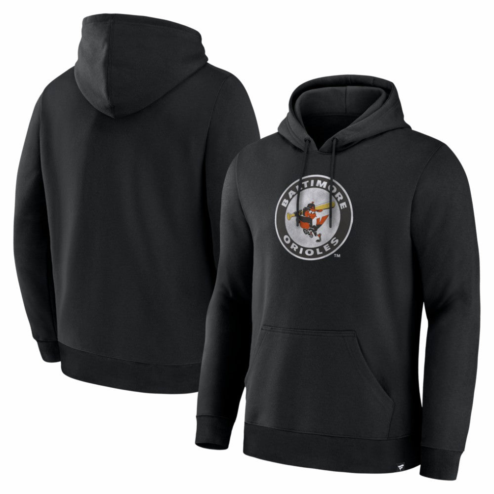 Baltimore Orioles Fanatics Heritage Hoodie - Black Hoodies