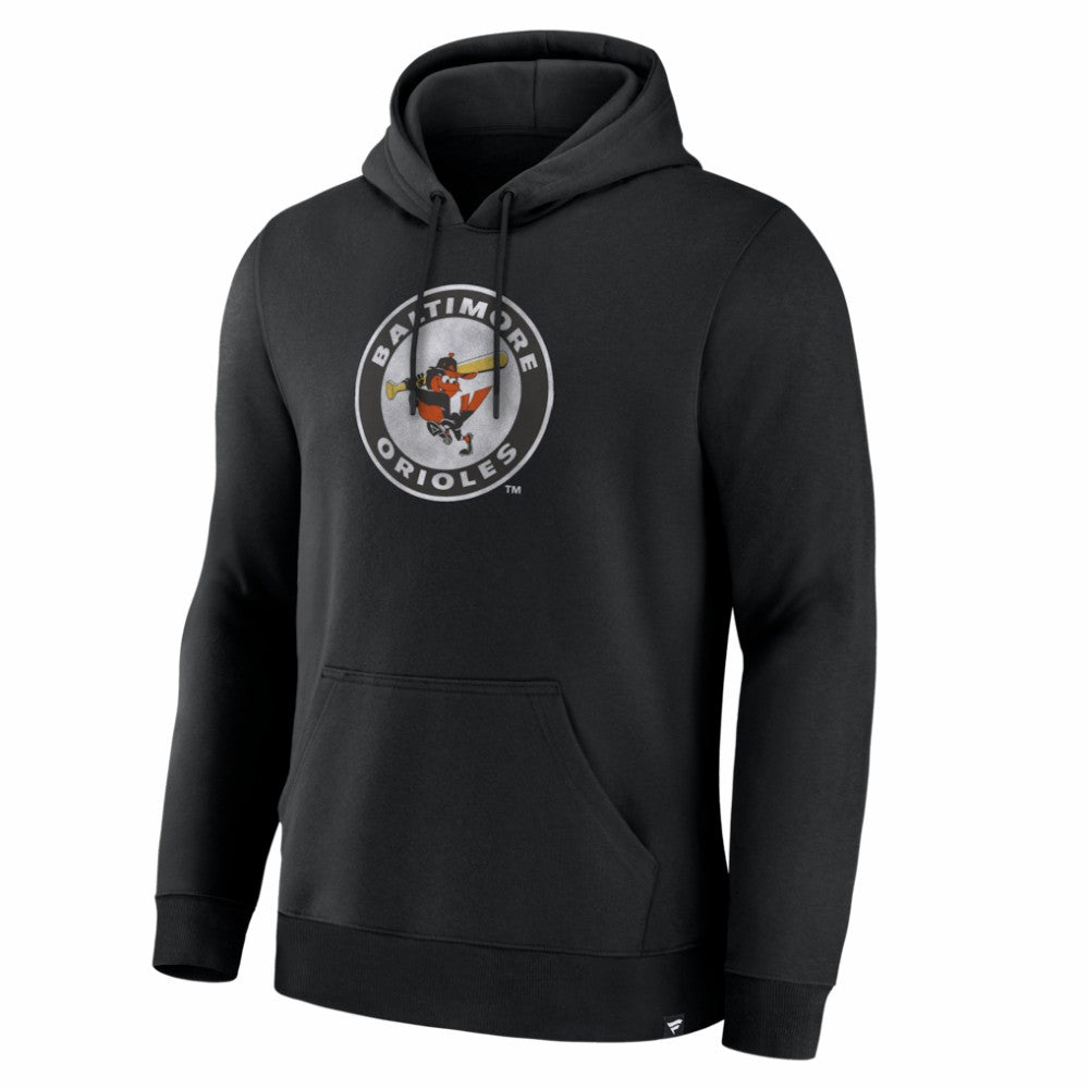 Baltimore Orioles Fanatics Heritage Hoodie - Black Hoodies