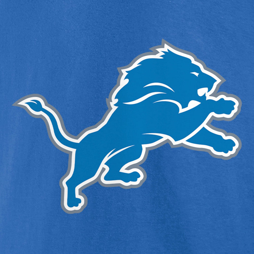 Aidan Hutchinson Detroit Lions Player Icon Name & Number T-Shirt Blue