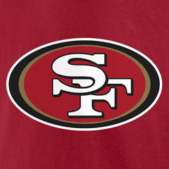Christian McCaffrey San Francisco 49ers Player Icon Name & Number T-Shirt Scarlet