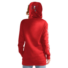 Tampa Bay Buccaneers G-III 4Her by Carl Banks Women's Extra Inning Pullover Hoodie Red