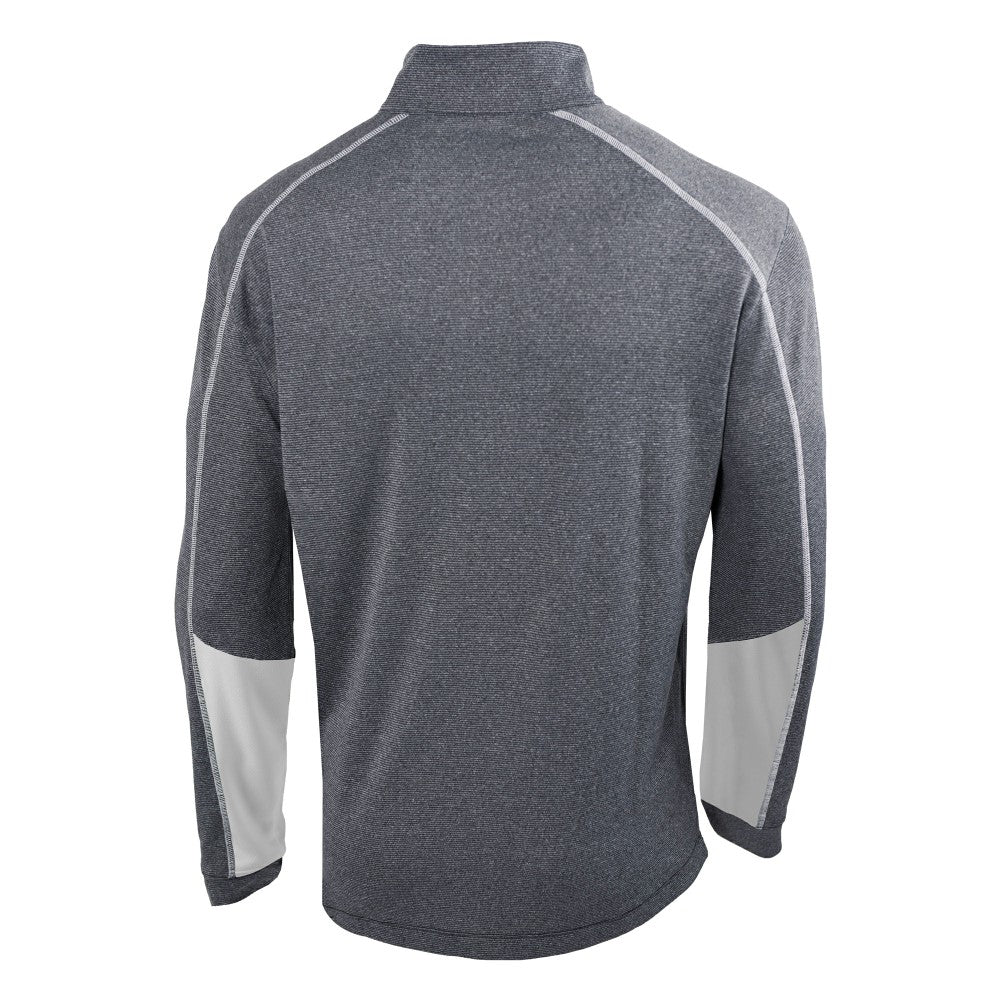 Milwaukee Brewers Columbia Omni-Wick Shotgun 2.0 Quarter-Zip Pullover Top - Charcoal/White Pullover