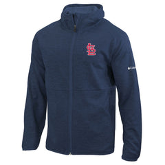 St. Louis Cardinals Columbia Omni-Wick It's Time Full-Zip Jacket - Navy Jackets