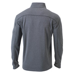 Cleveland Guardians Columbia Omni-Wick Shotgun Quarter-Zip Pullover Top - Heather Gray Pullover