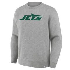 New York Jets Primary Logo Legacy Sweatshirt Heather Gray