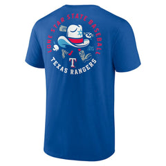 Texas Rangers Hometown Collection 10 Gallon Baseball T-Shirt - Royal T-shirts