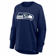 Seattle Seahawks Women's Essential Long Sleeve T-Shirt College Navy