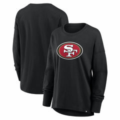 San Francisco 49ers Women's Essential Long Sleeve T-Shirt Black