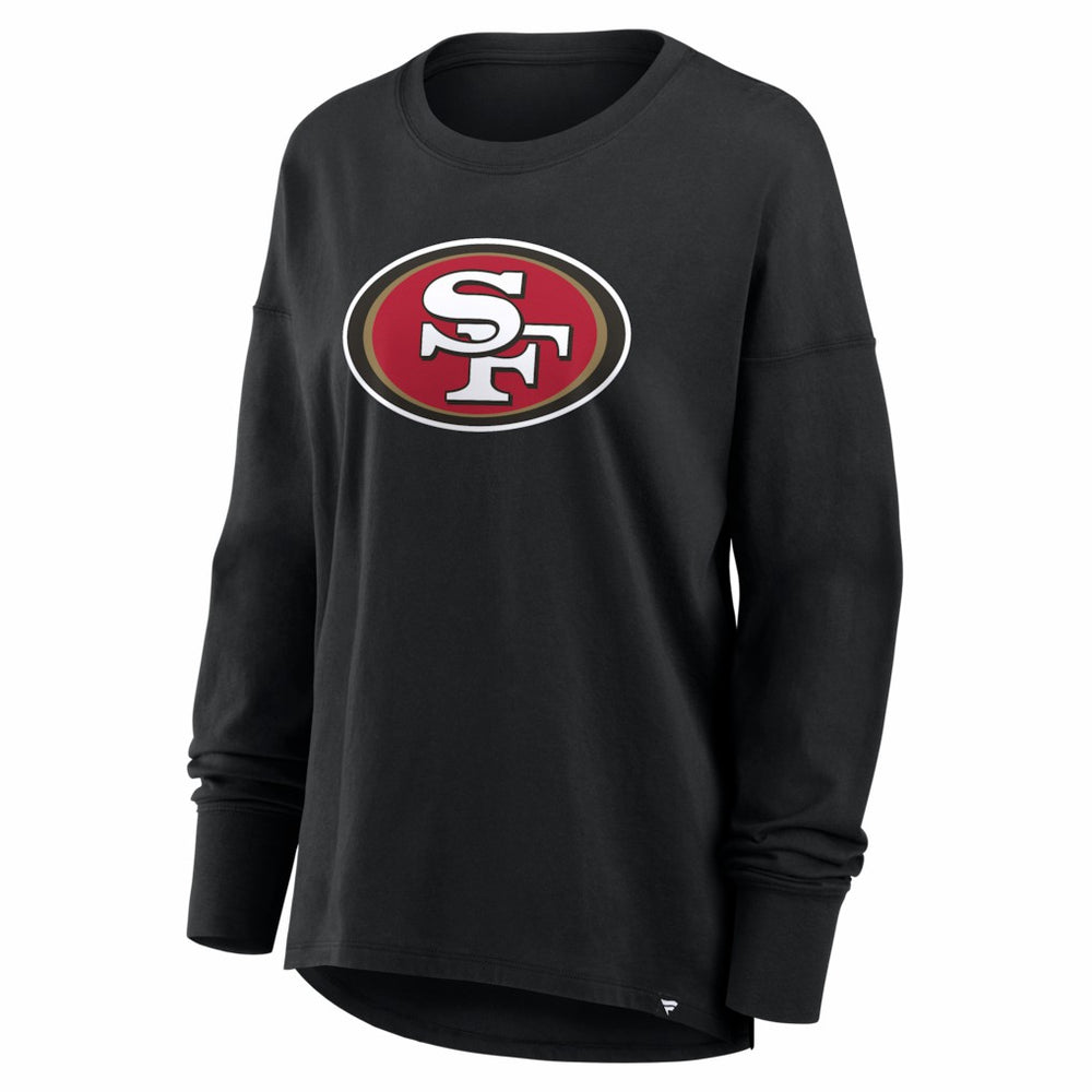 San Francisco 49ers Women's Essential Long Sleeve T-Shirt Black