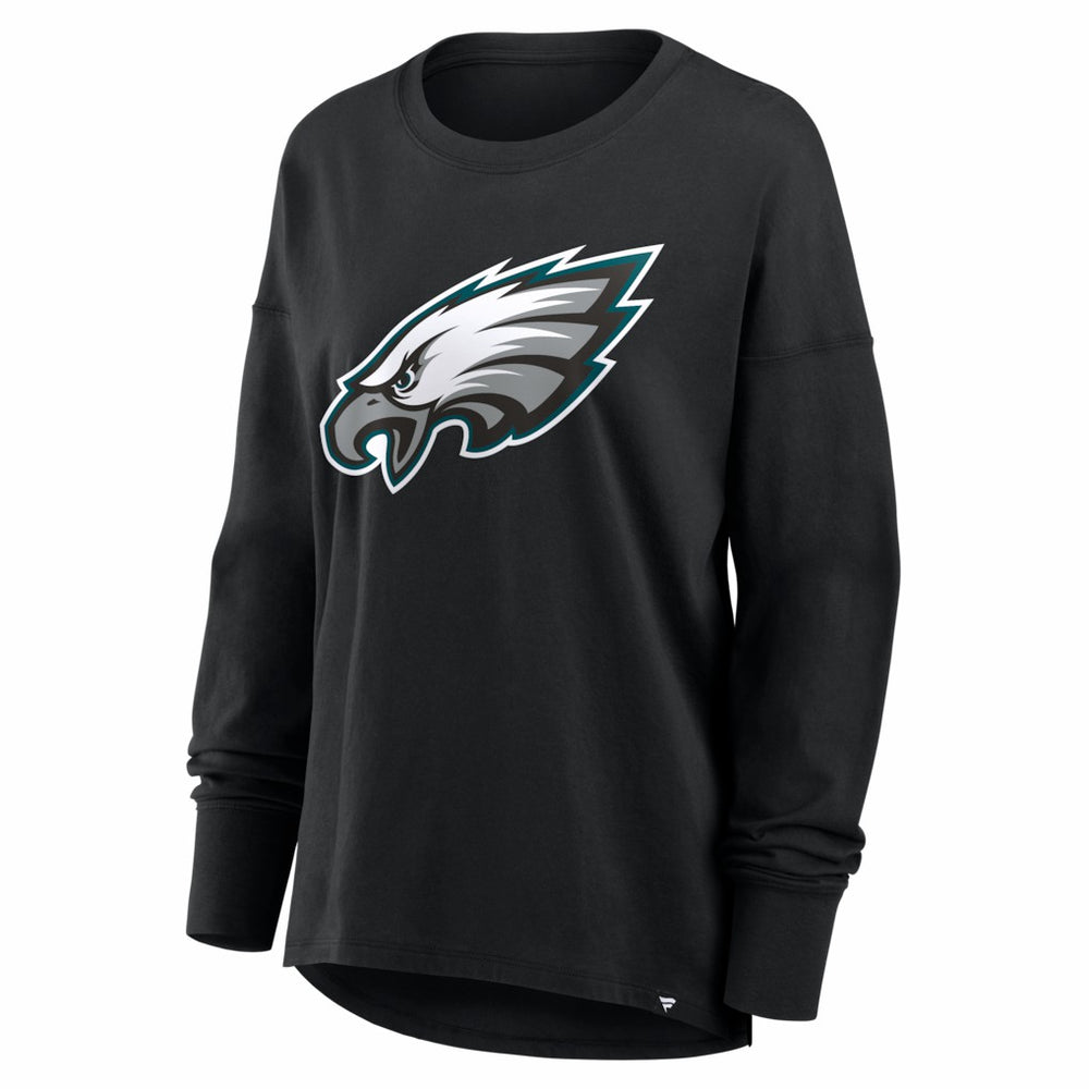 Philadelphia Eagles Women's Essential Long Sleeve T-Shirt Black