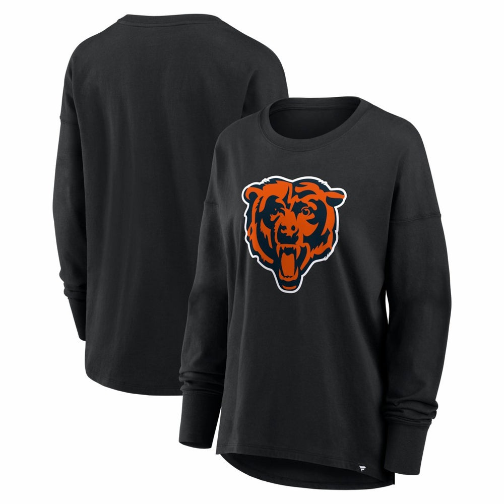 Chicago Bears Women's Essential Long Sleeve T-Shirt Black