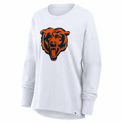 Chicago Bears Women's Essential Long Sleeve T-Shirt White