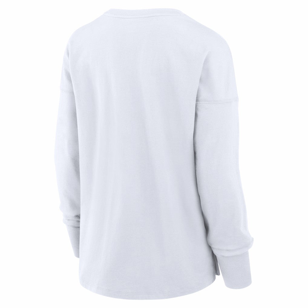 Chicago Bears Women's Essential Long Sleeve T-Shirt White