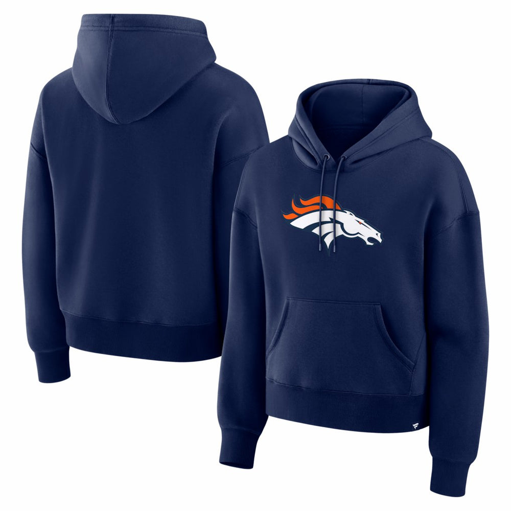 Denver Broncos Women's Essential Legacy Hoodie Navy