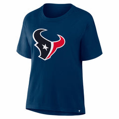 Houston Texans Women's Essential Legacy T-Shirt Navy