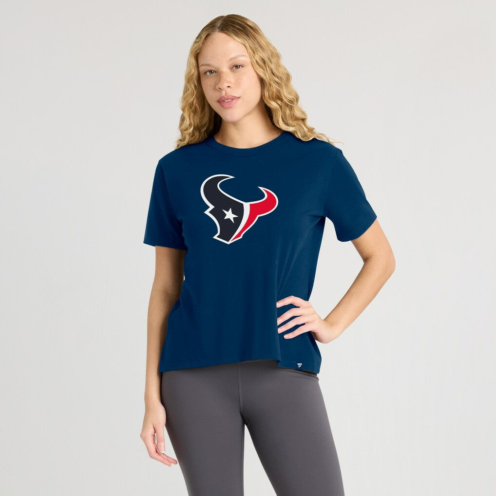 Houston Texans Women's Essential Legacy T-Shirt Navy