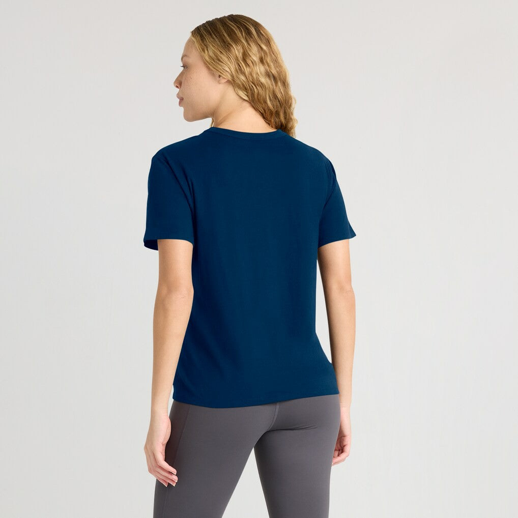 Houston Texans Women's Essential Legacy T-Shirt Navy