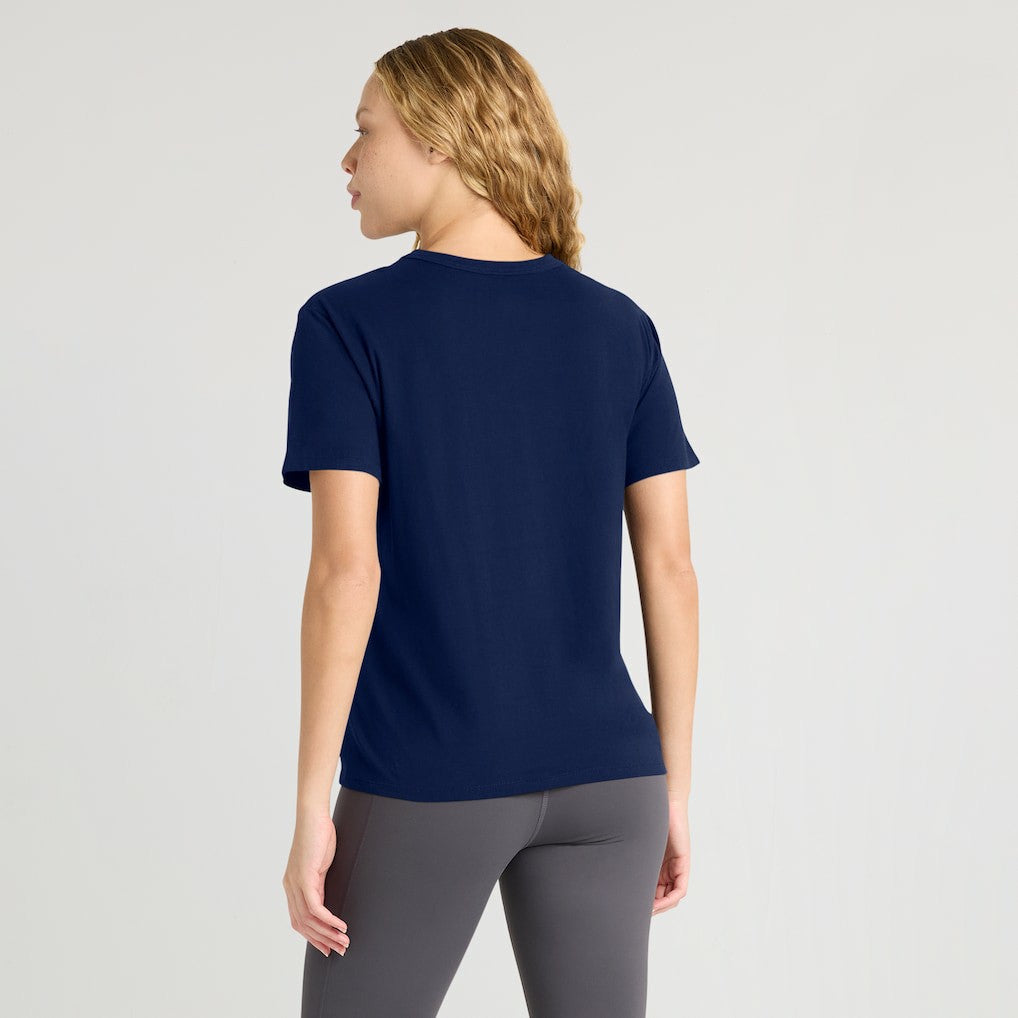 Denver Broncos Women's Essential Legacy T-Shirt Navy