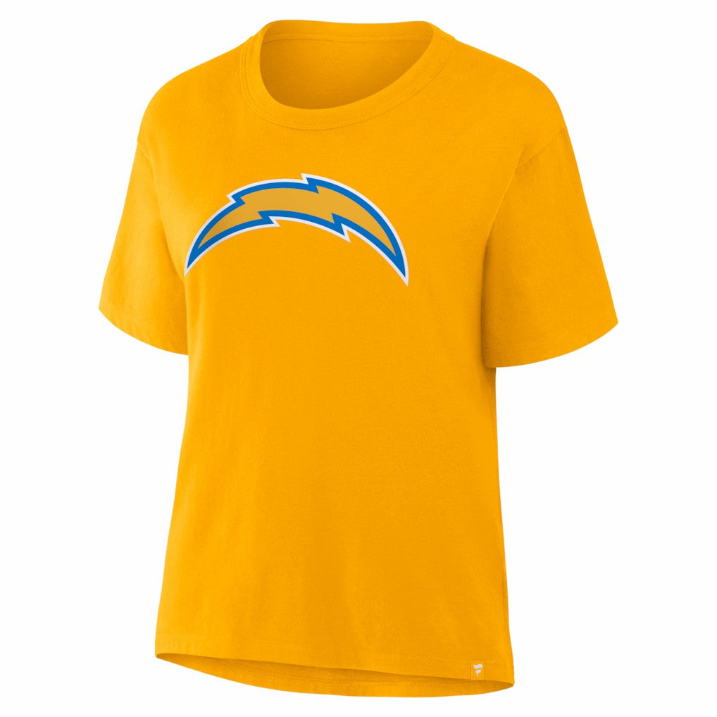 Los Angeles Chargers Women's Essential Legacy T-Shirt Gold